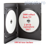   DVD1 + DVD2 = Pachet 2 DVD-uri cu softuri pentru tv LED , LCD , PDP
