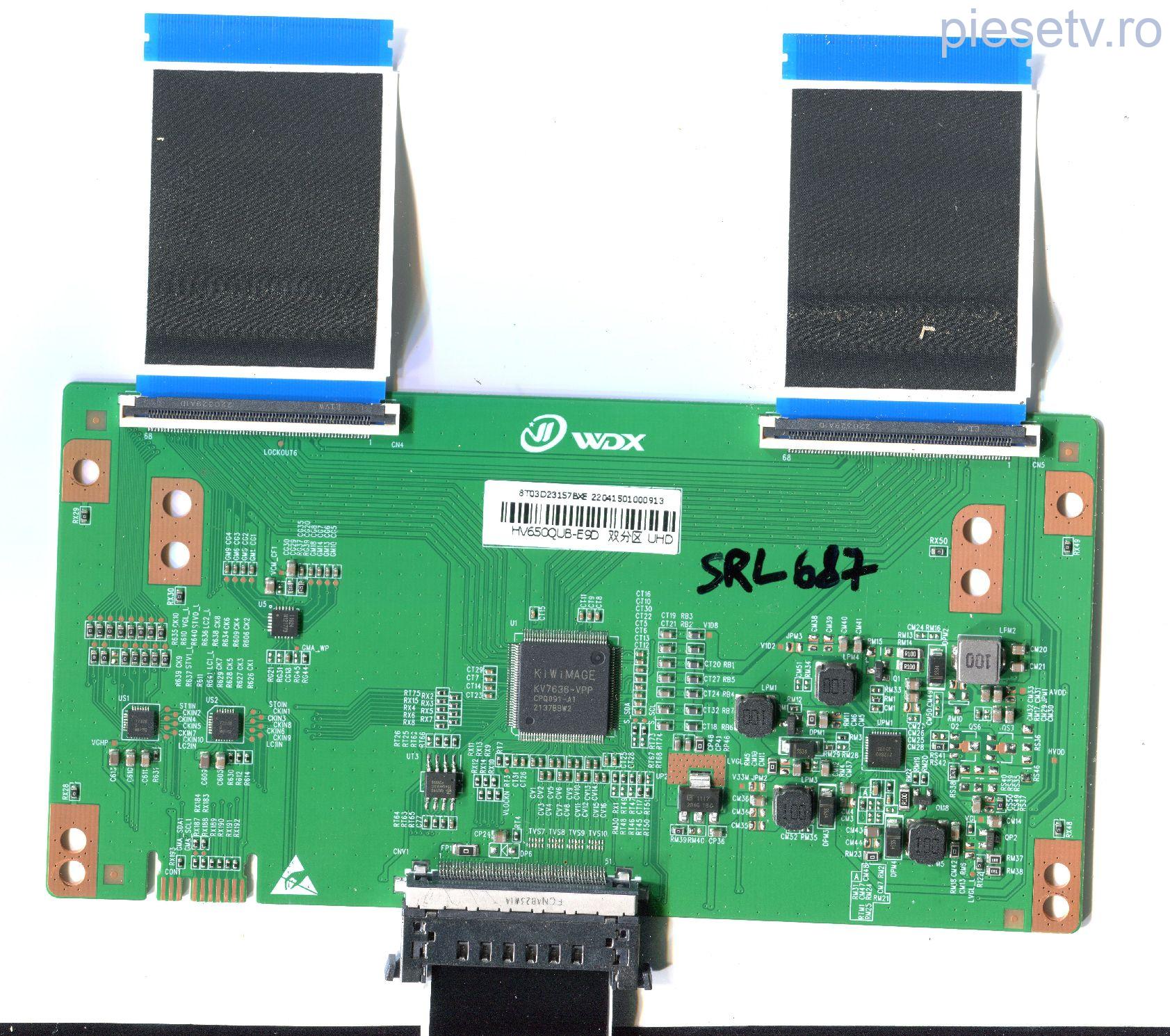 WDX HV650QUB-E9D - pozitia SRL687 SRL688 PX125