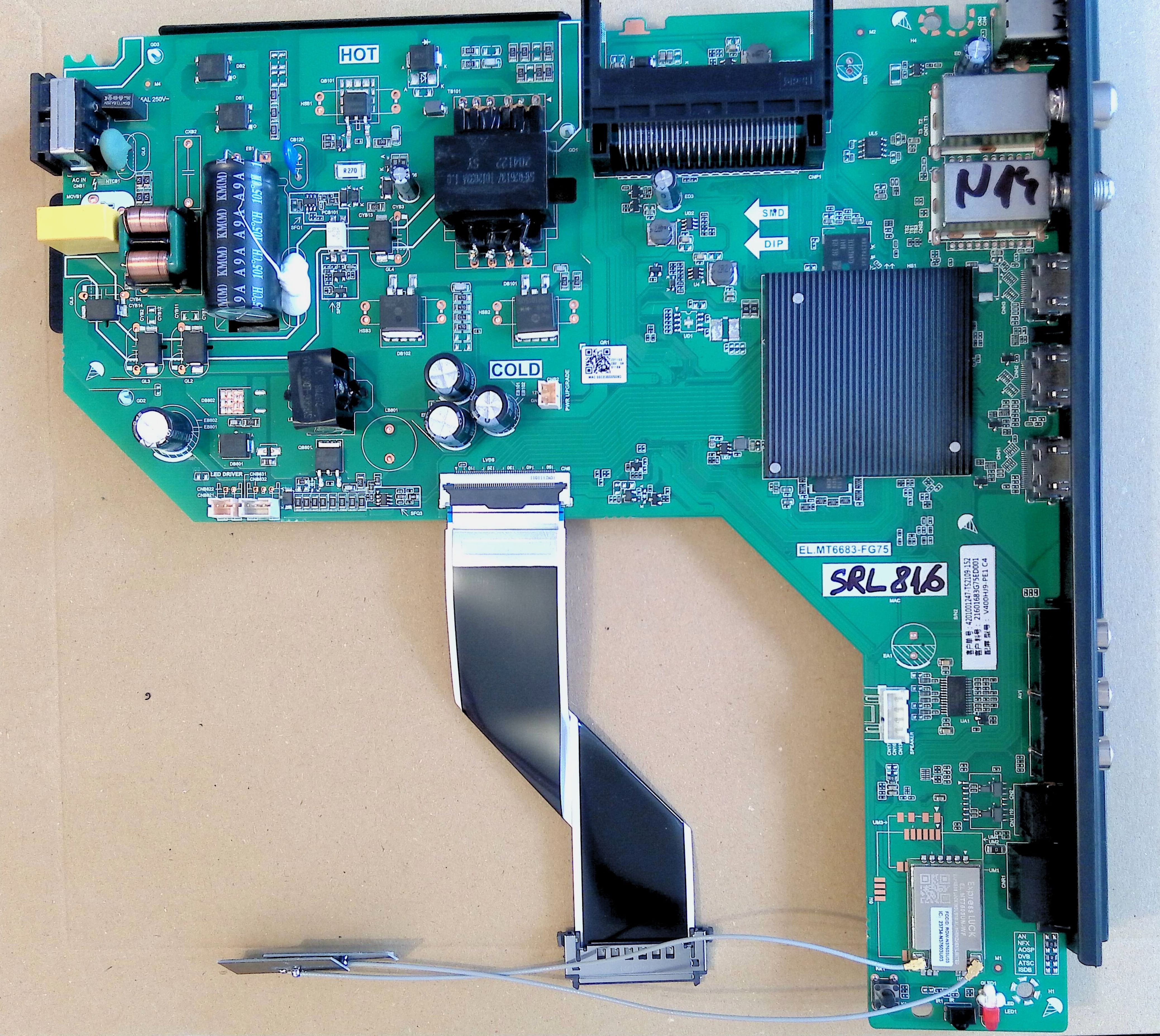 EL.MT6683-FG75 = TP.MS6683.PB767 (T) - pozitia SRL816 