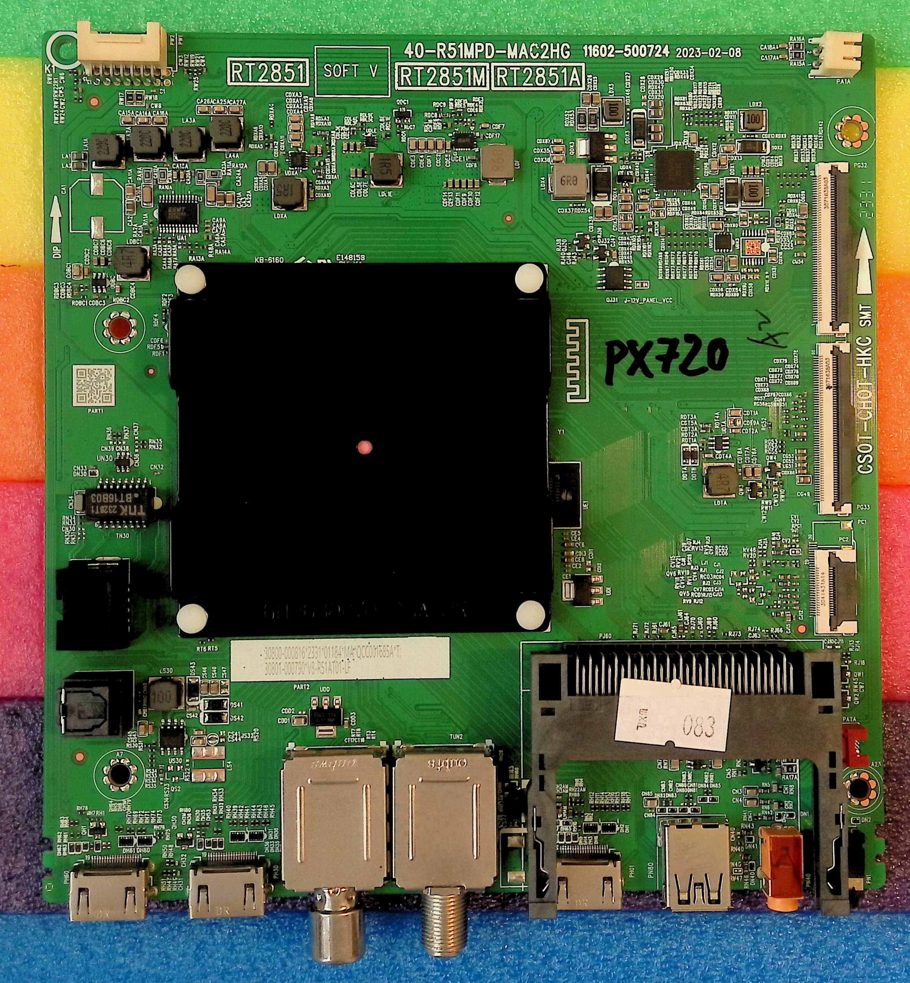 RT2851 RT2851M RT2851A 40-R51MPD-MAC2HG 11602-500724 - pozitia PX315 PX720