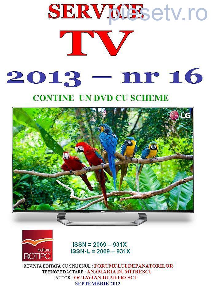 SERVICE TV - Nr 16 - Septembrie 2013