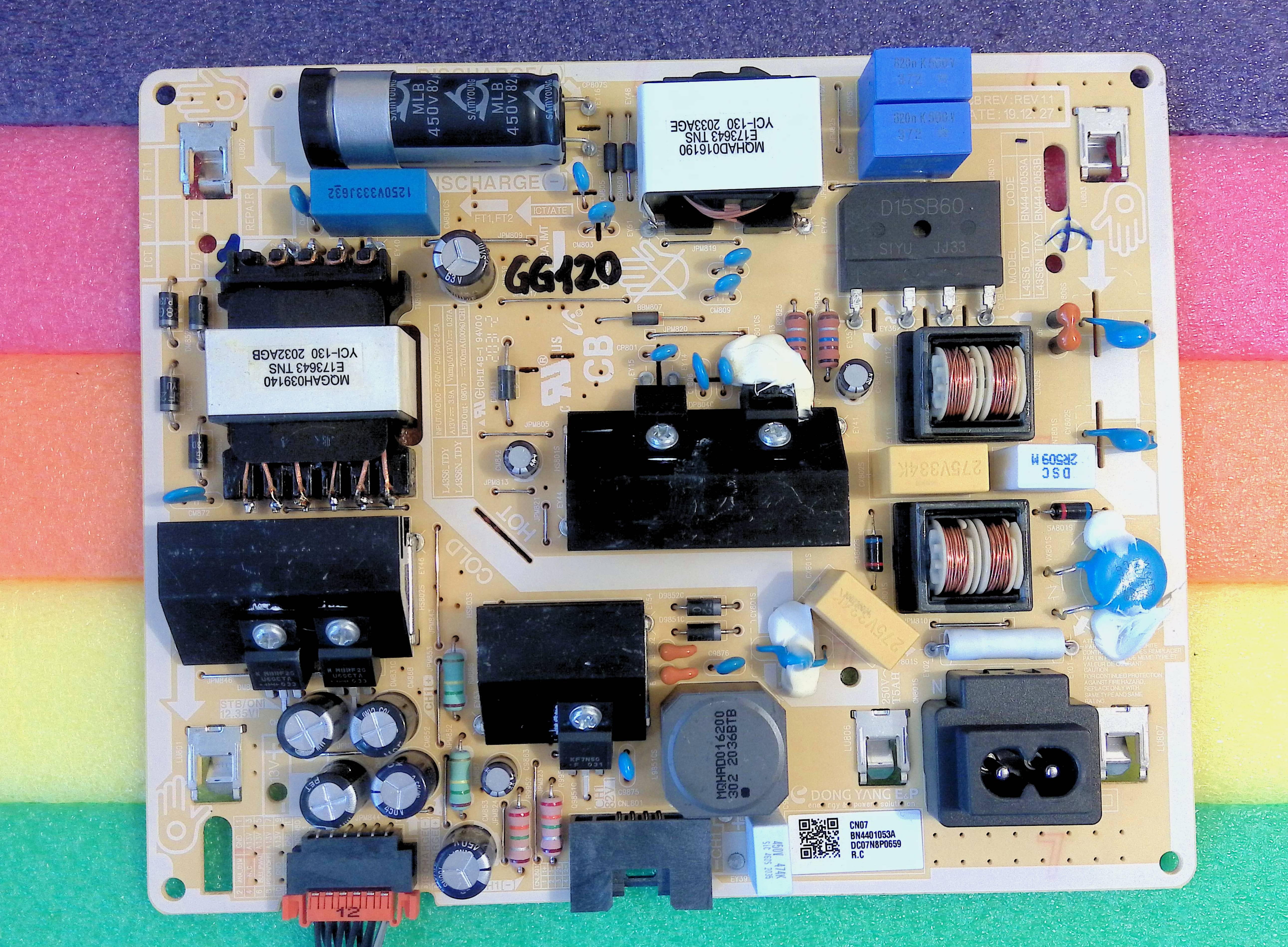 BN44-01053A = L43S6_TDY - pozitia GG120