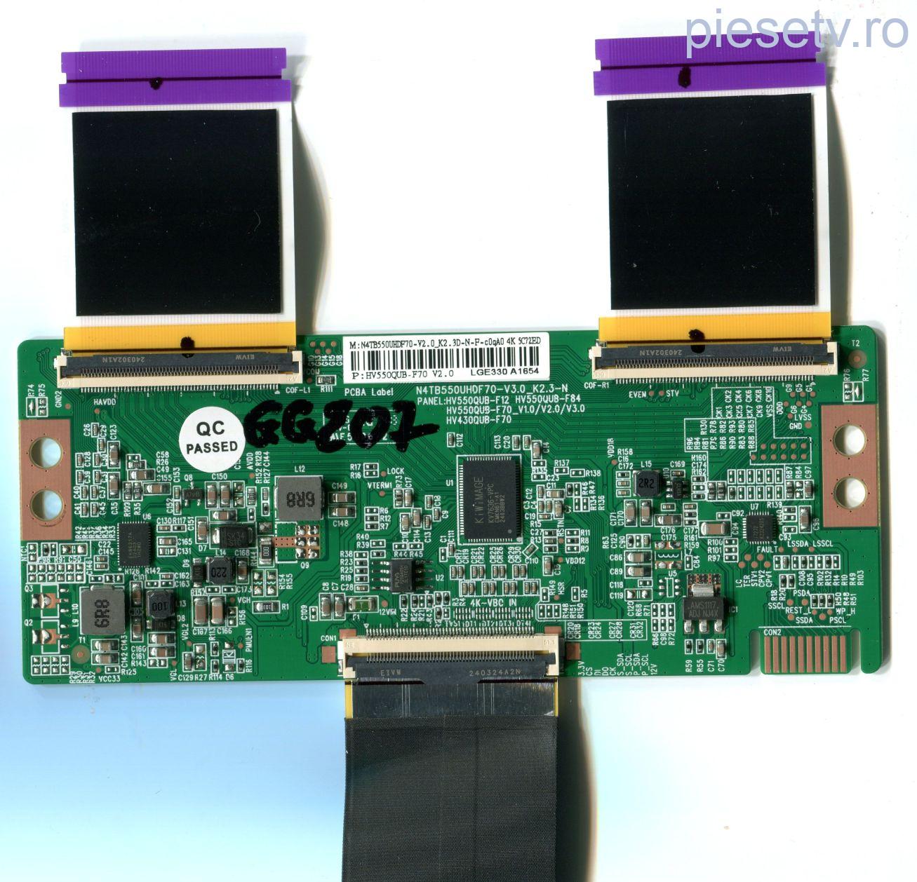 HV550QUB-F70 V2.0 N4TB550UHDF70-V3.0_K2.3-N - pozitia GG207