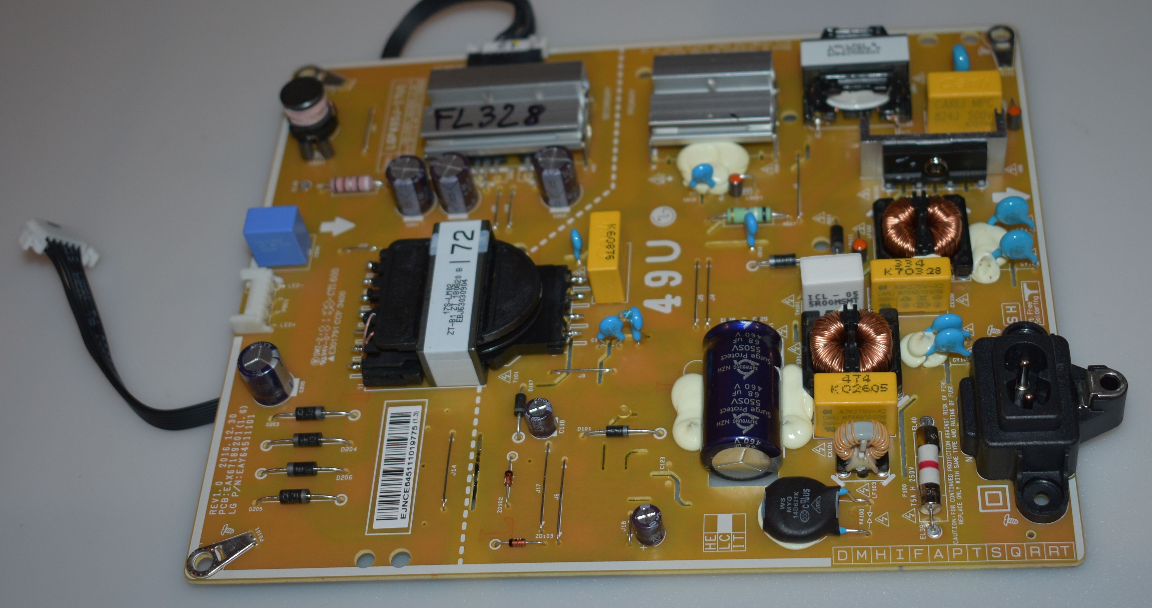 LGP49DJ-17U1 EAX67189201 (1.6) EAY64511101 pozitia FL383 SRL453 SRL455