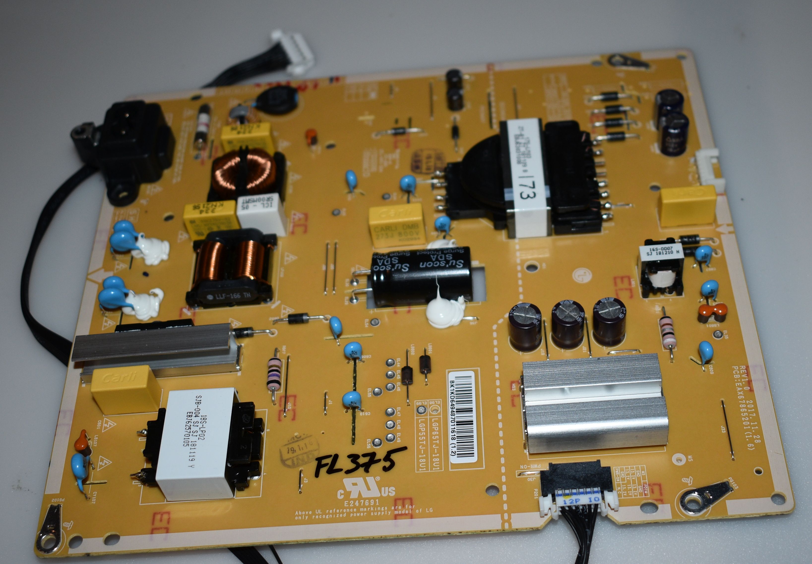 LGP55TJ-18U1 = EAX67865201 (1.6) - pozitia FL375