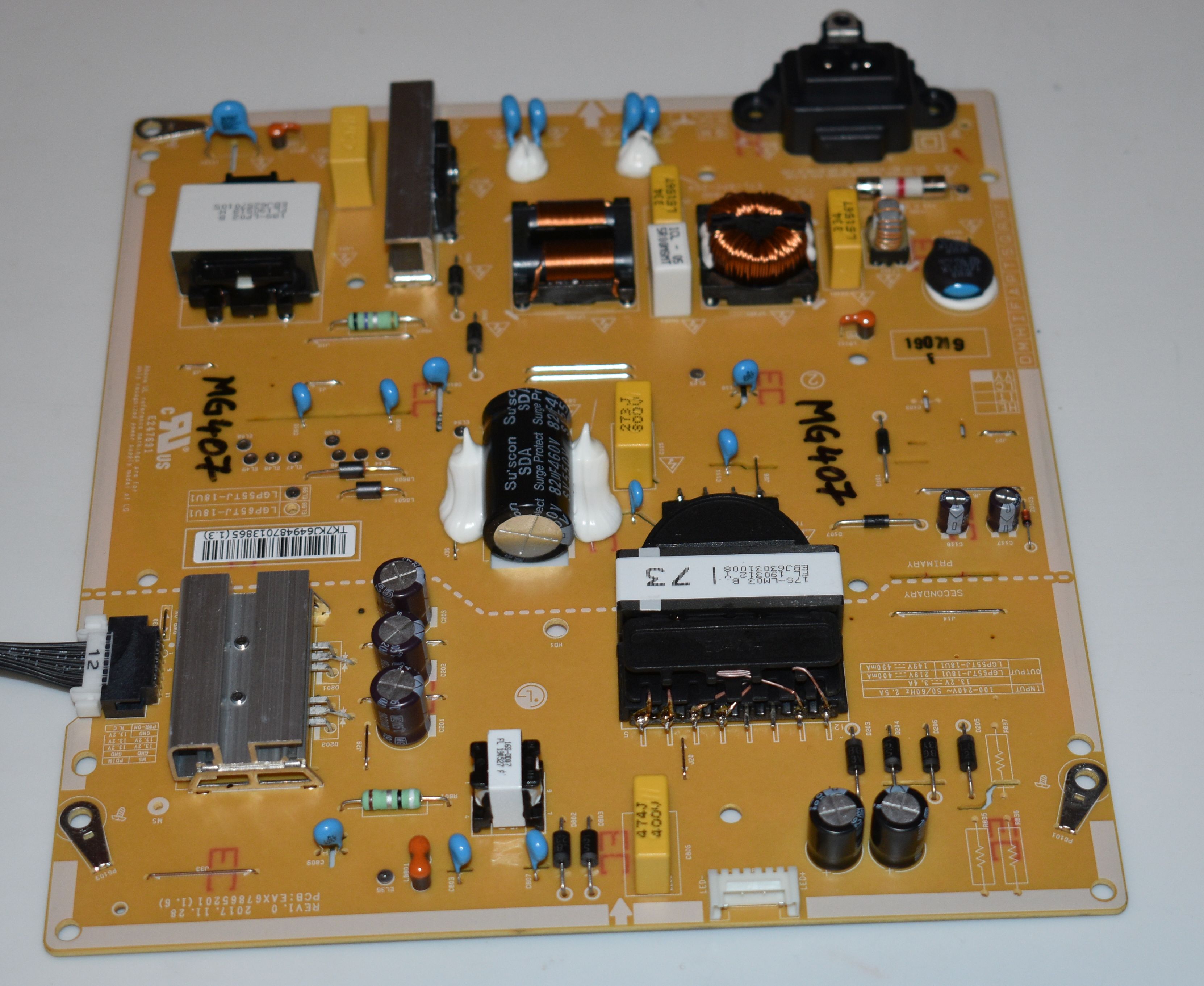 LGP55TJ-18U1 = EAX67865201 (1.6) - pozitia MG407