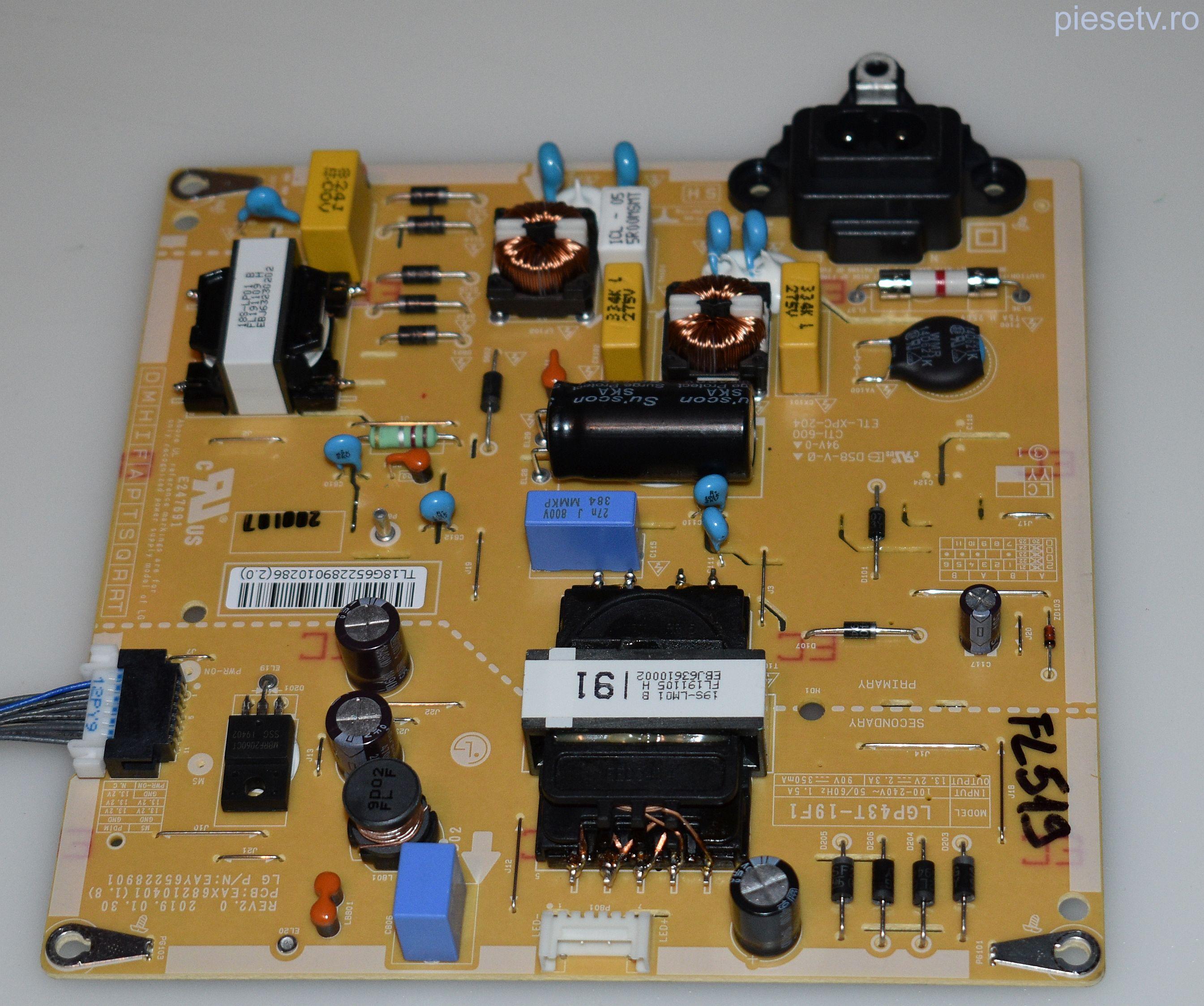 LGP43T-19F1 EAX68210401 (1.8) EAY65228901 - pozitia FL519 FL794