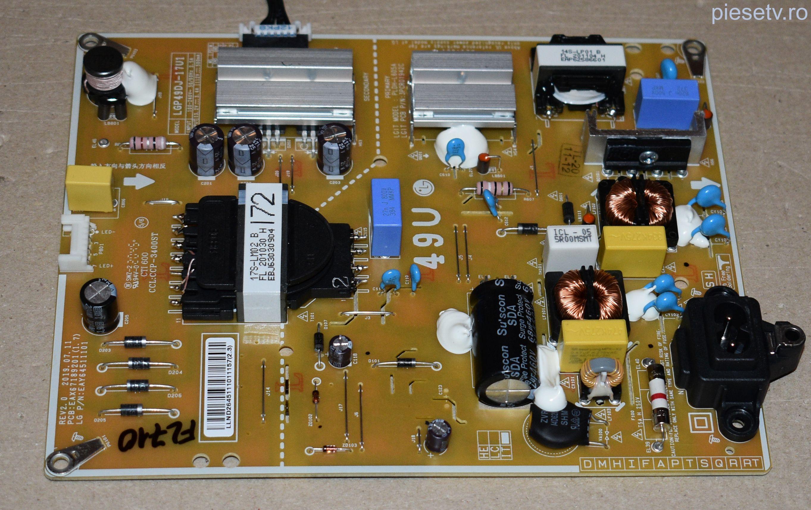 LGP49DJ-17U1 = EAX67189201 (1.6) = EAY64511101 - pozitia FL710