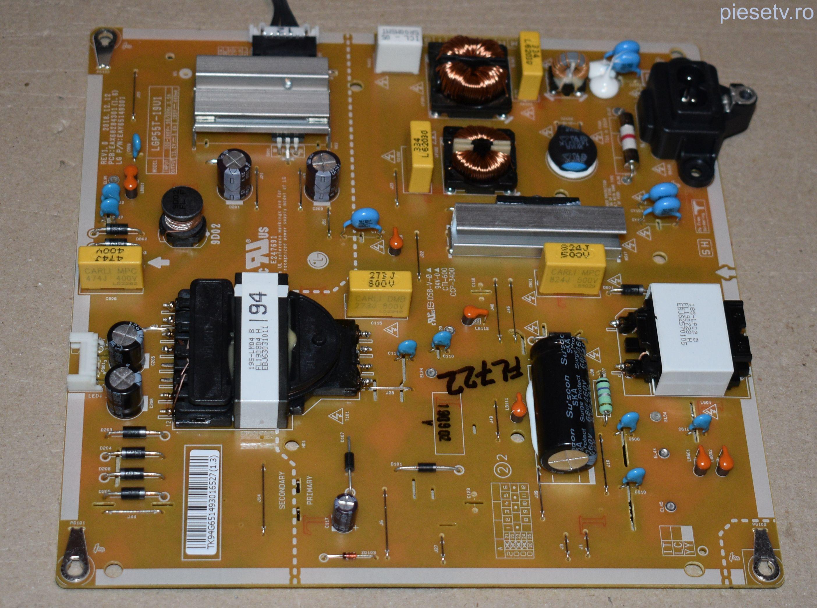 LGP55T-19U1 = EAX68284301 (1.6) = EAY65149301 - pozitia FL722