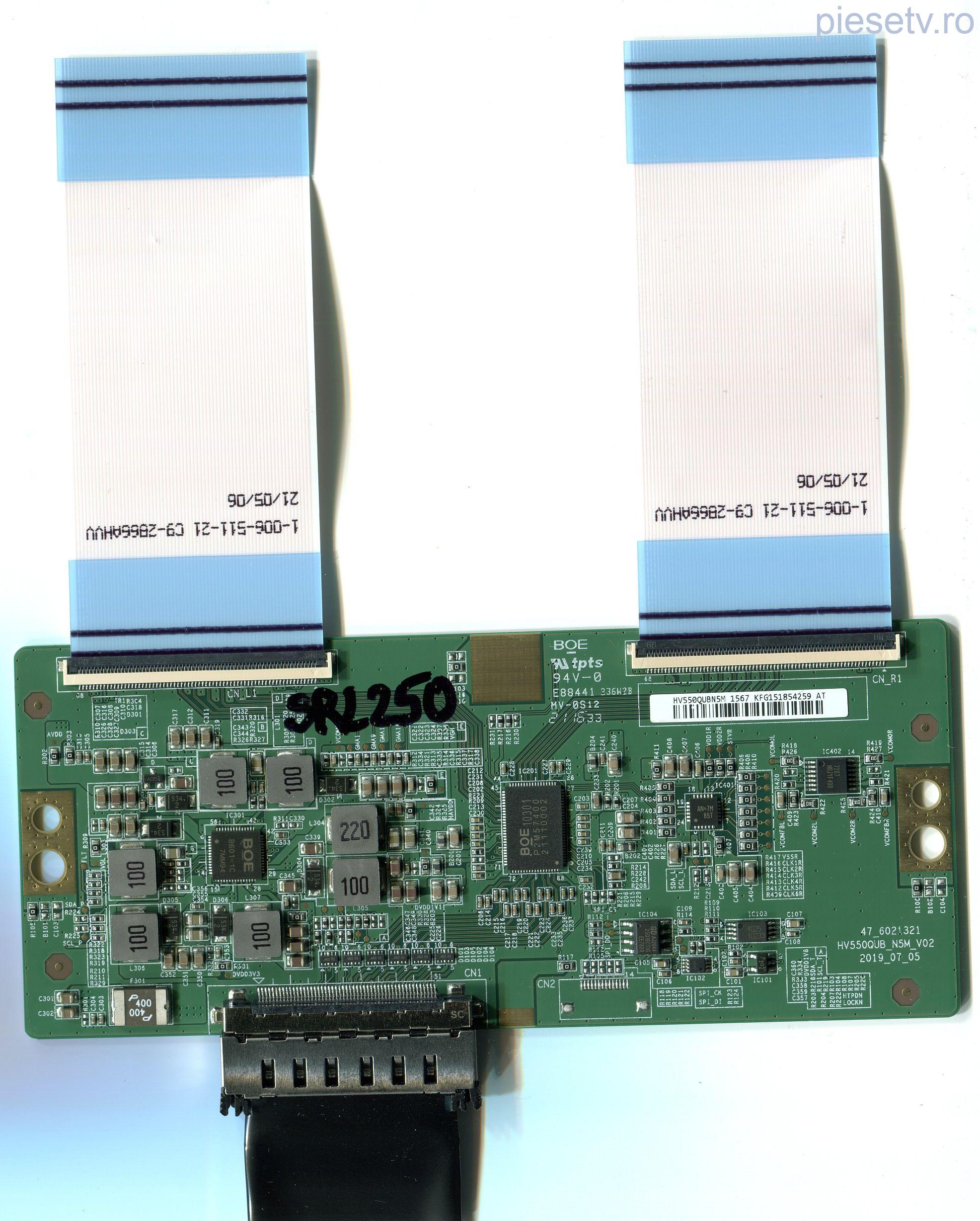 HV550QUBN5M = 47_6021321 = HV550QUB_N5M_V02 = 2019_07_05 - pozitia SRL250