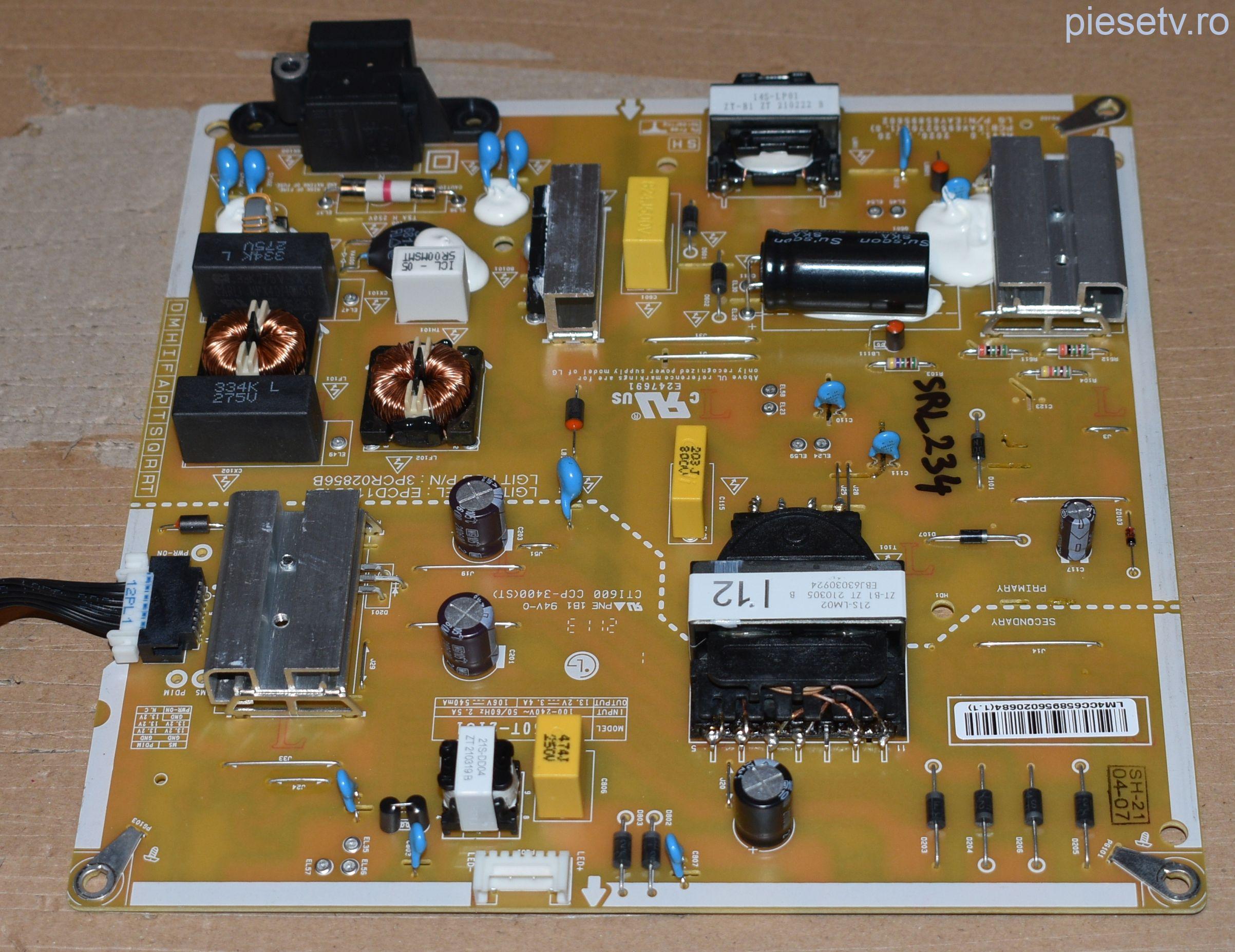 LGP50T-21U1 = EAX69502702 (1.0) = EAY65895602 = EPCD11CB1B - pozitia SRL234