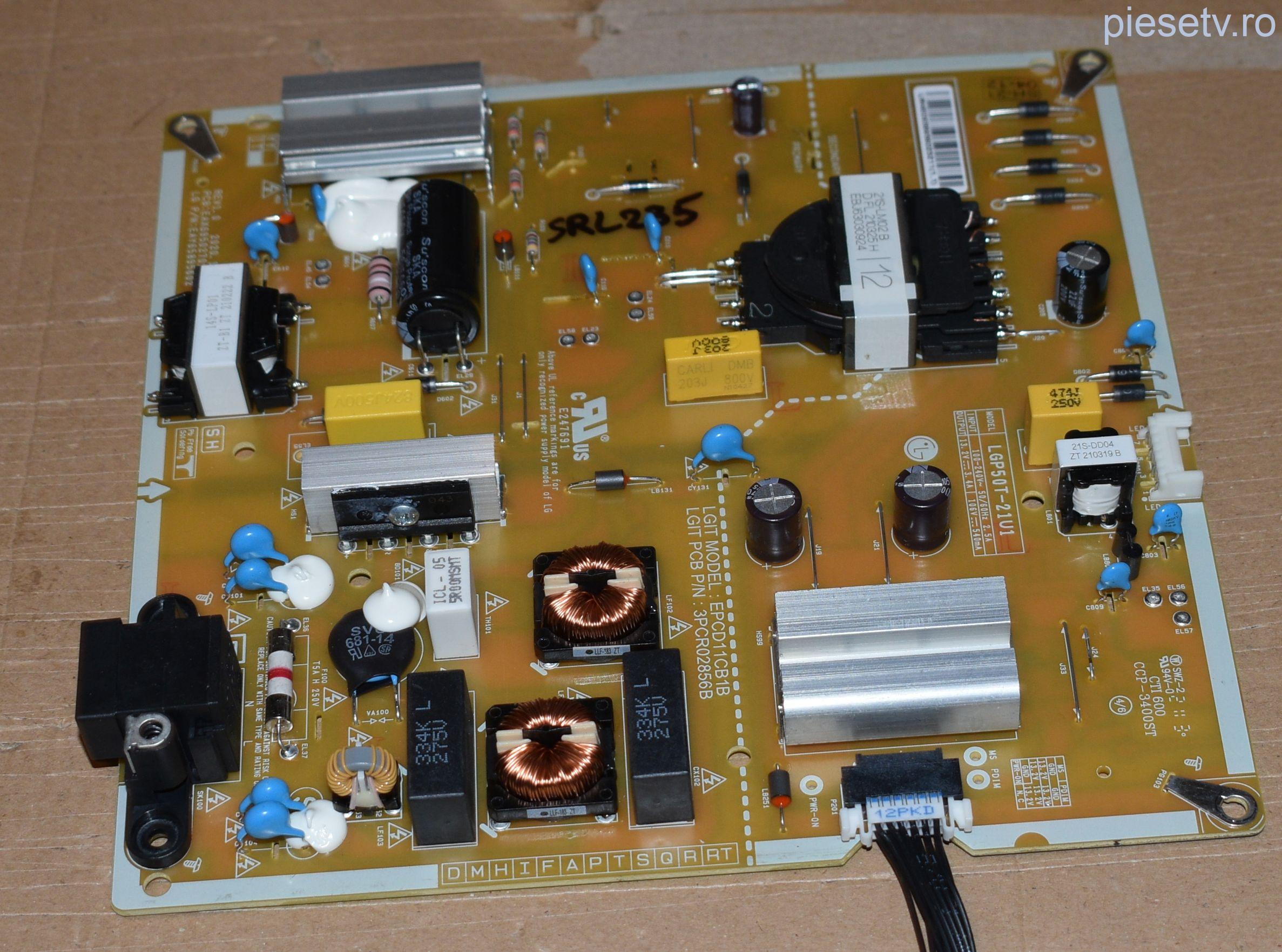 LGP50T-21U1 = EAX69502702 (1.0) = EAY65895602 = EPCD11CB1B - pozitia SRL235