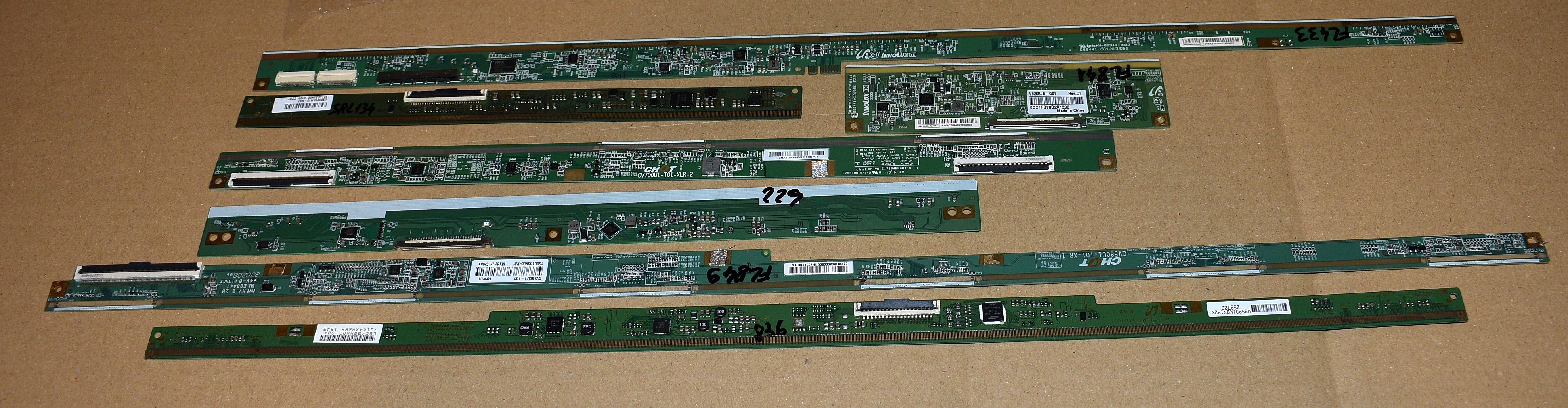 7 module TCON atasate de ecran - pentru piese - pozitia PCB03