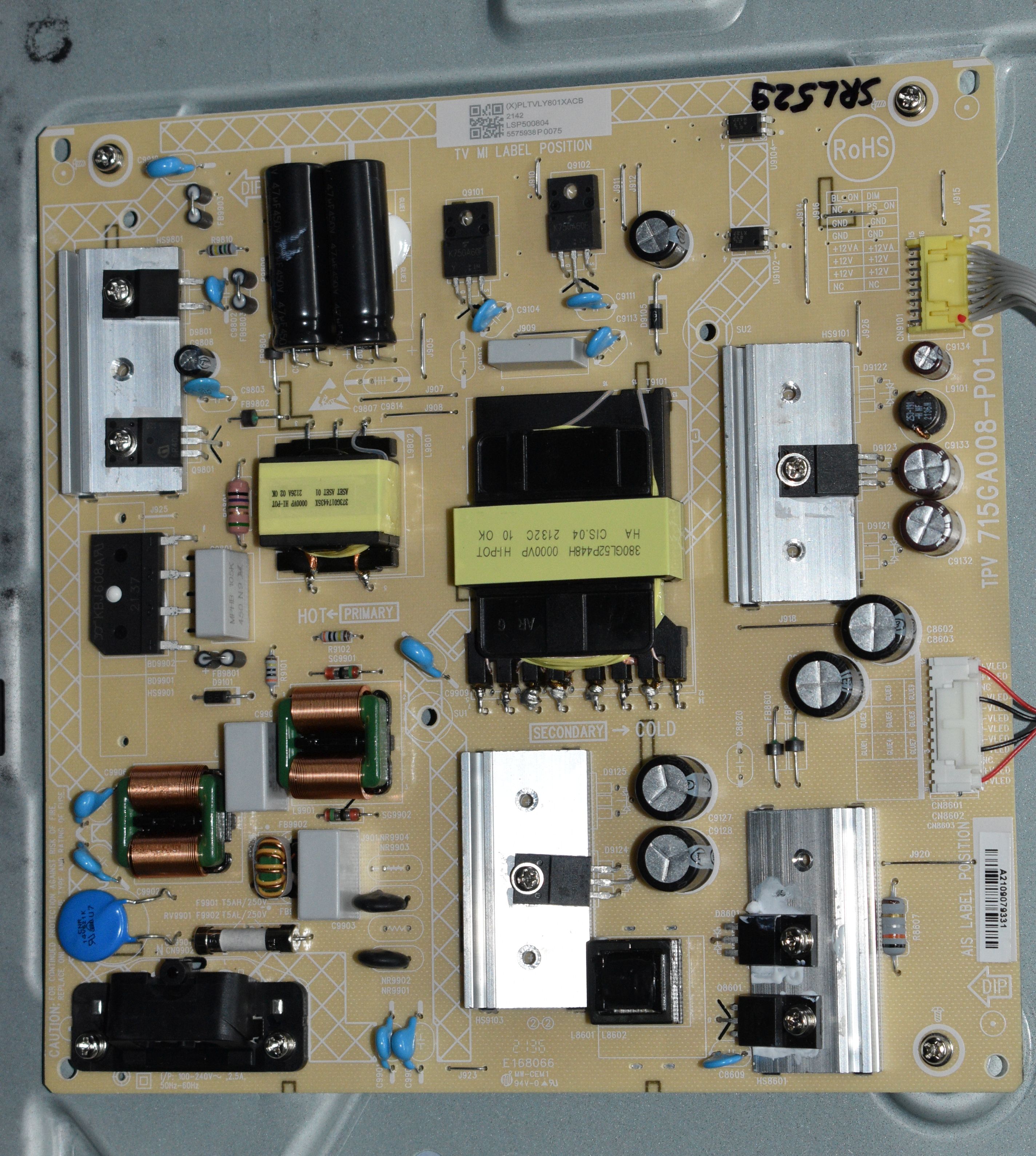 715GA008-P01-002-003M = PLTVLY801XACB - pozitia SRL529 PX718