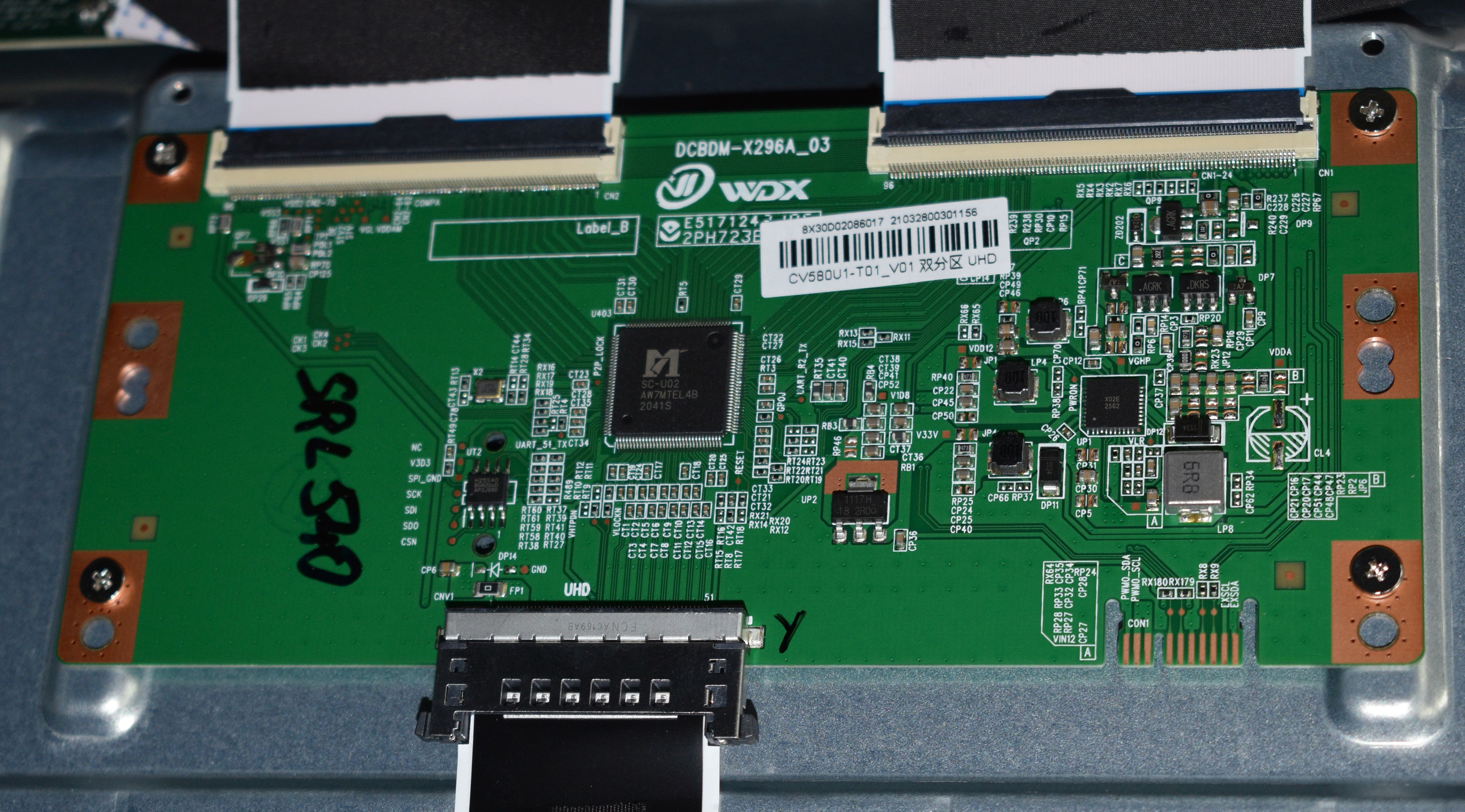 WDX DCBDM-X296A_03 CV580U1-T01_V01 - pozitia SRL540