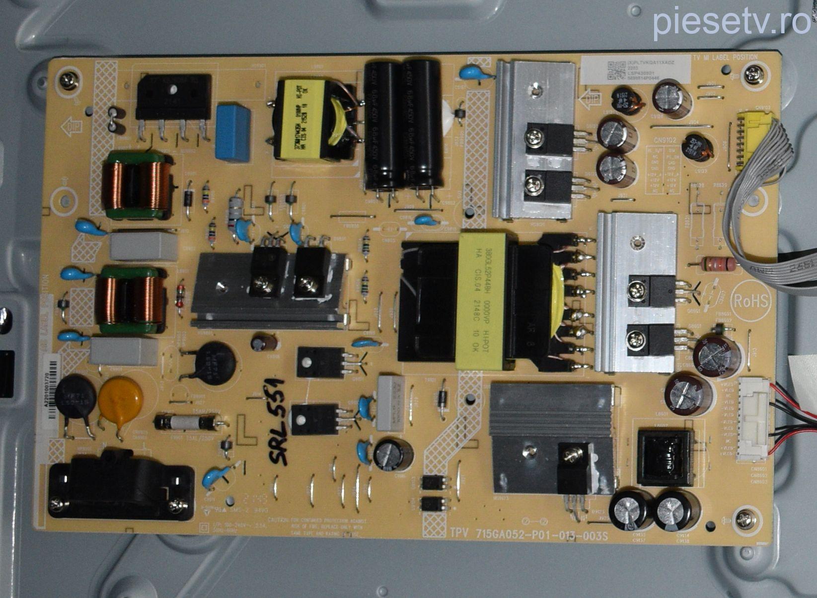 715GA052-P01-013-003S = PLTVKQA11XADZ - pozitia SRL551